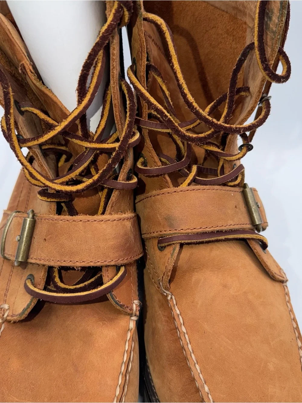 Polo Ralph Lauren Ranger Boots Tan Size 11.5D 812089030